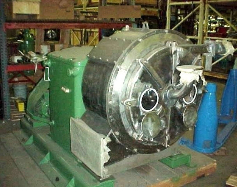 Krauss-Maffei SZ 70 pusher centrifuge, 316SS.