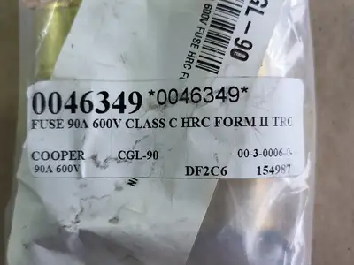 NEW COOPER BUSSMAN INC. CGL-90