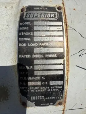 USED WHITE SUPERIOR 410CC