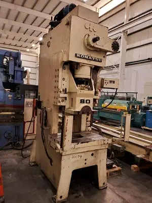 Used 1975 KOMATSU OBS 80 Gap Frame (OBS) Presses Pennsylvania US | Hildebrand Machinery Co. #1481717