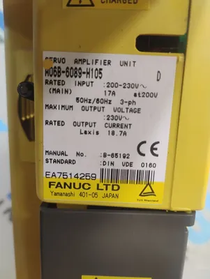 FANUC LTD. A06B-6089-H105 Servo Drives & Amplifiers | ESS Industrial Equipment Sales (4)