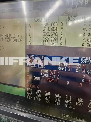 Used 2001 MORI SEIKI GV-503/5AX Vertical Machining Centers US | FRANKE CNC, LLC #1371030