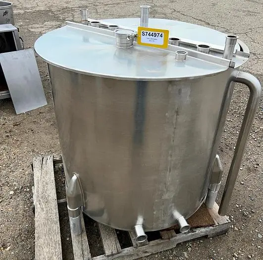 Tank, 175 Gallon, Stainless Steel, Dual Compartment, #S744974