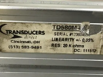 USED TRANSDUCERS DIRECT TD580M-4-1250