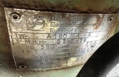 Westfalia SA 35-06-076 clarifier centrifuge, 316SS.