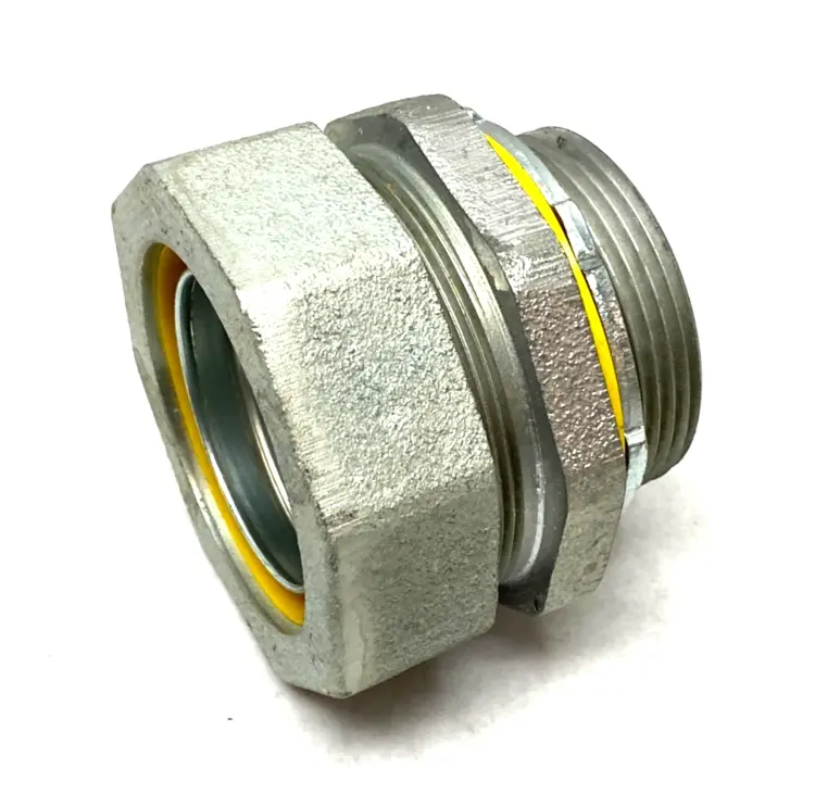 Used EATON CROUSE-HINDS LIQUIDATOR LIQUIDTIGHT CONNECTOR, FMC, STRAIGHT, INSULATED, MALLE Connector Accessories | Maverick Industrial Sales #1102453