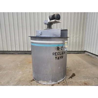 Used Bendel Stainless Steel Mixing Tank - 2,000 Liter (550 Gallon)