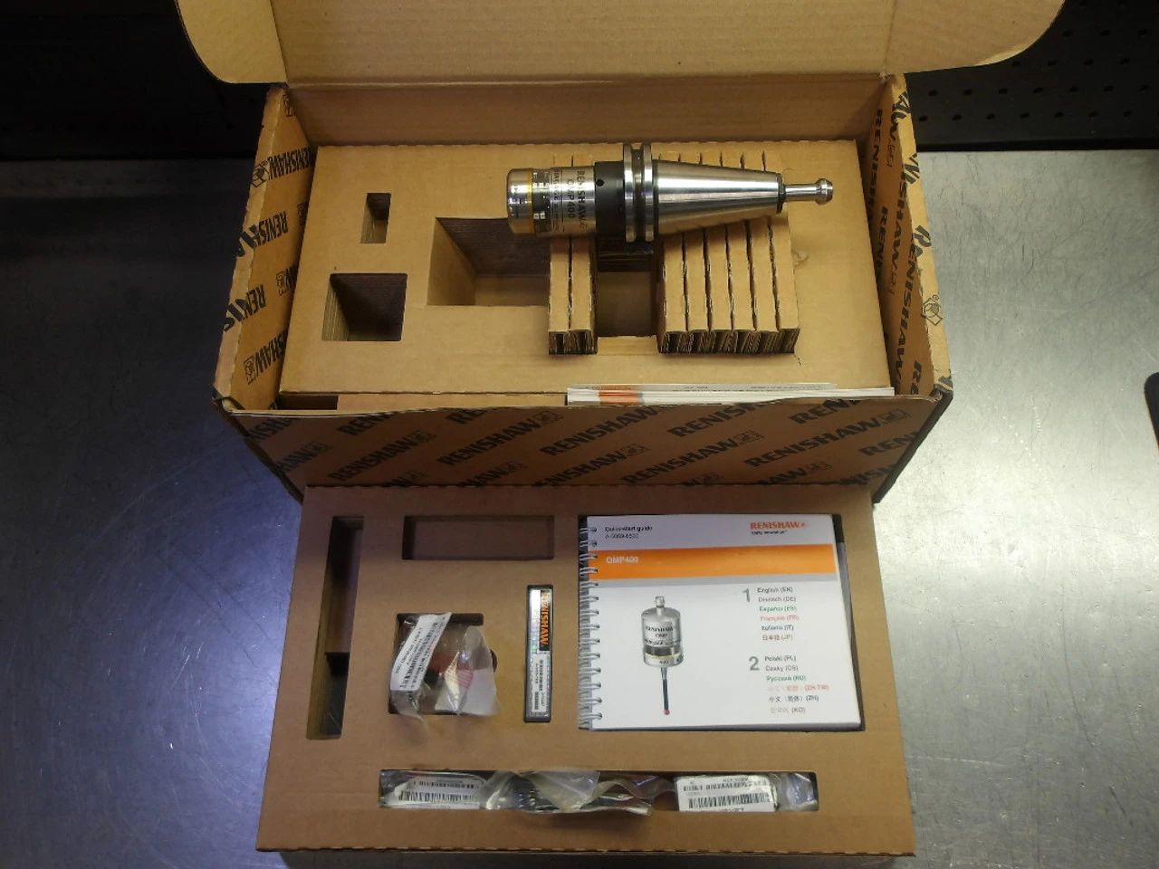 Renishaw CAT40 OMP400 Probe Kit W/Ruby Ball Styli A-5069-2001 (LOC36)