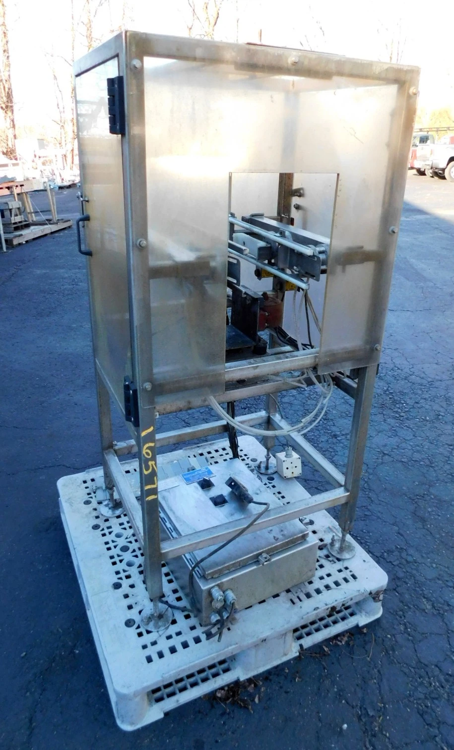 USED AMERICAN CONVEYOR FILLING STATION POWER FILL STATION