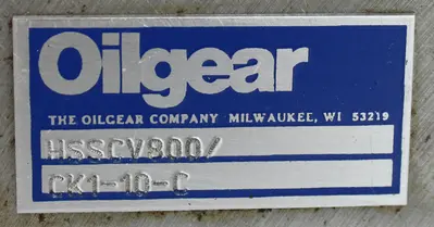NEW OILGEAR CK1-10-C