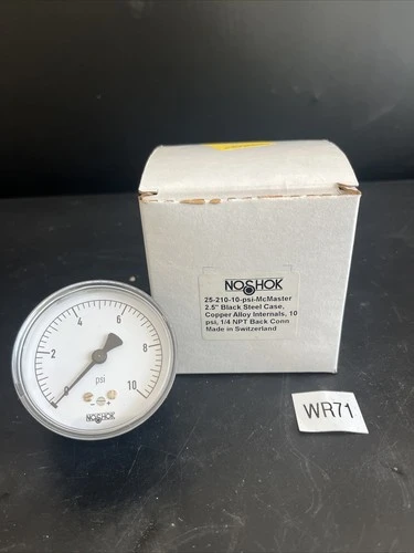 NEW NOSHOK 25-210-10-INH2O