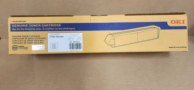 OKI COLOR PRINTERS WHITE TONER CARTRIDGE C942 White Toner Cartridge | Styers Equipment Company (1)