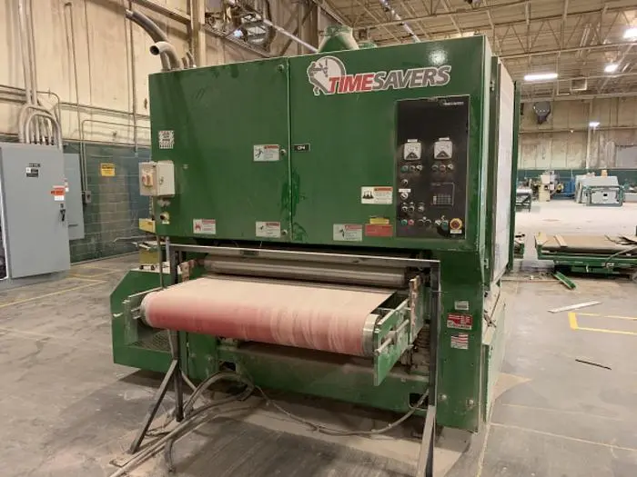 Used TIMESAVERS 5321-25-00, 52" DOUBLE-HEAD WIDE-BELT SANDER Wide Belt Sanders | Pruitt Machinery #716040