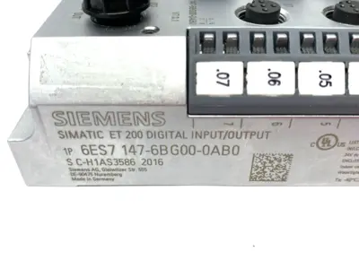 USED SIEMENS SIMATIC DP ET200ECO PN I/O MODULE 8 DIO, DC24V/1,3A