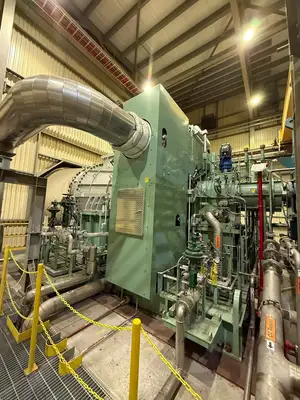 USED 2015 SNM TURBINE/ ABB ALTERNATOR C10-R6-X