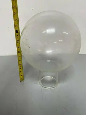 USED ACROSS INTERNATIONAL 10 L EVAPORATION FLASK W/ 5" OD FITTING