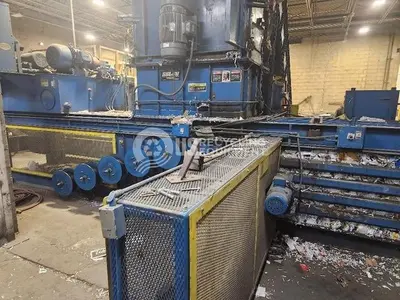 USED HARRIS-SELCO HLO-6110-AR50 AUTO TIE WITH CONVEYOR