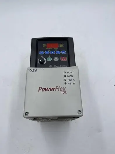 Used ALLEN-BRADLEY ALLEN-BRADLEY 22B-D6P0N104 SER A Variable Speed Drives | ND Industrial Surplus #1214305