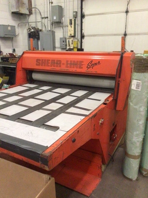 Shearline 54" Used Flatbed Roller Die Cutters | PlastiMach Corp (2)