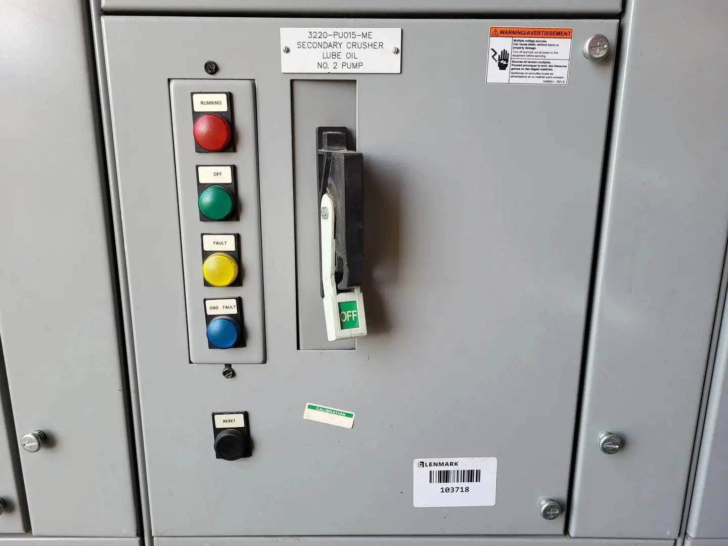 Full Voltage Non-Reversing MCC Bucket Size 1