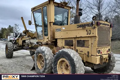 Used 1988 CHAMPION 720A Motor Graders Indiana US | Proxy Equipment #1383629