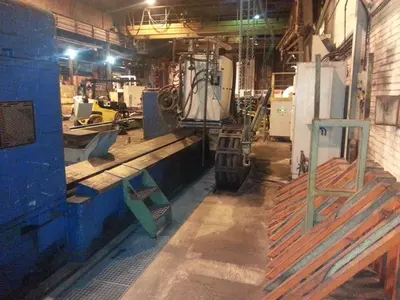 USED HERKULES Ø 1550 X 6500 MM INDUCTION MACHINE CNC