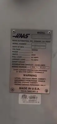 Used 2005 HAAS VF-3SSHE Vertical Machining Centers California US | [EZ] EZ Systems #1229769