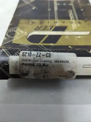 New | in-Stock PEER 6210-ZZ-C3 Bearings | Surplus Asset Holdings #1201019