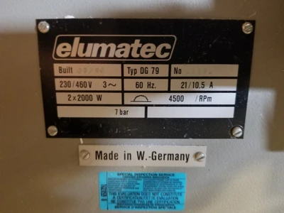 Elumatec DG 79 Double Mitre Saw
