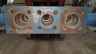 USED OILWELL A-314-ST TRIPLEX MUD PUMP