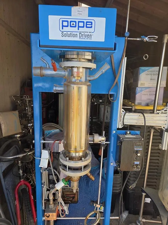 Pope 4" Wiped Film Evaporator – Partial System