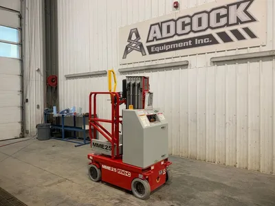New | in-Stock 2026 MEC MME25 VERTICAL MAST LIFT Scissor Lifters Alberta CA | Adcock Equipment #1417580