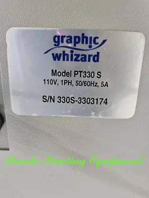 USED GRAPHIC WHIZARD PT 330 S