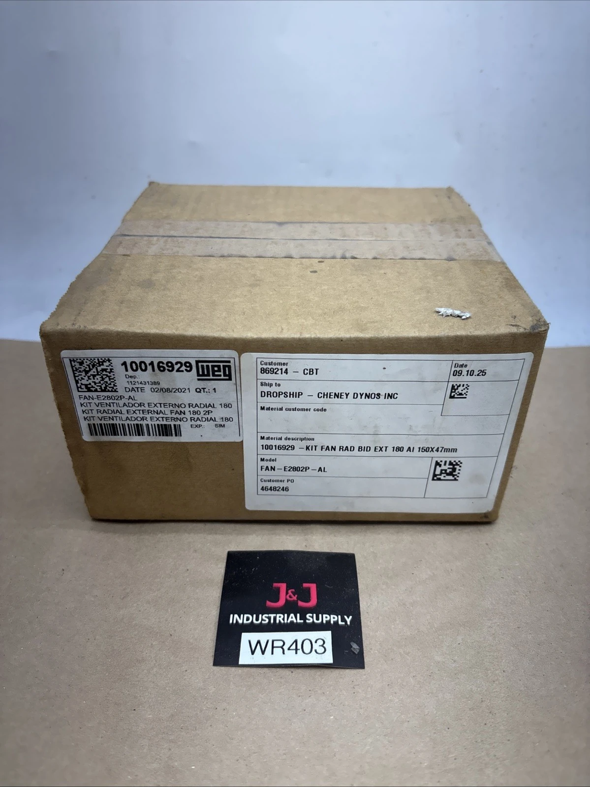 NEW WEG 10016929