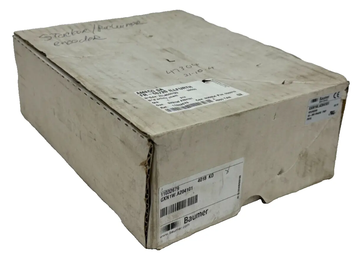 NEW BAUMER GXN1W.A204101 ROTARY ENCODER 11032679 10-30V