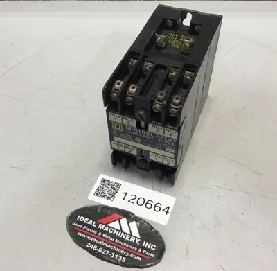 Used SQUARE D 8501-L0-40 Relays & Switches Michigan US | Ideal Machinery #594981