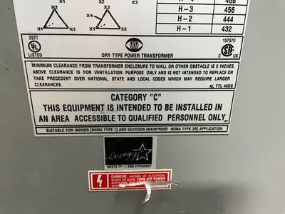 Used MGM TRANSFORMER CO. HT45A3K2SH Distribution Transformers Ohio US | HGR 24 #1521408