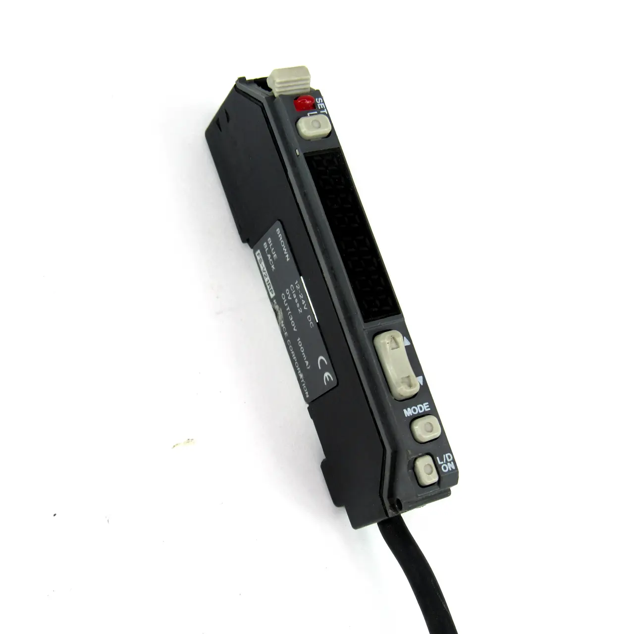 Keyence FS-V21RP Fiber Optic Photoelectric Sensor, Amplifier, 12-24V DC