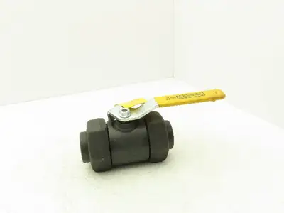 Apollo 73-407-01 Steel Ball Valve Double Union 1-1/2" FNPT Threaded Ends 3000psi
