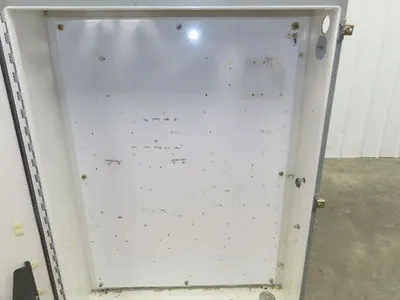 Hoffman A483612LP Electrical Enclosure 48x36x12" Wall Mount Control Panel Box