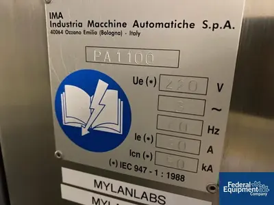 USED IMA IMA Tablet/Capsule Checkweigher, Model Precisa 18