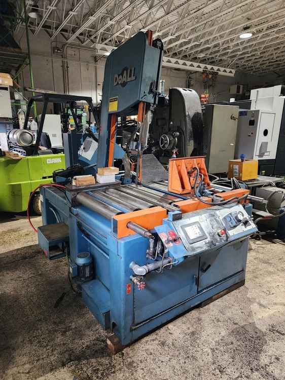 Used DOALL TF-2525 Vertical Band Saws Minnesota US | INTER-PLANT SALES #967965