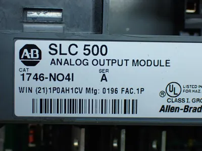 USED ALLENBRADLEY 1746NO4I