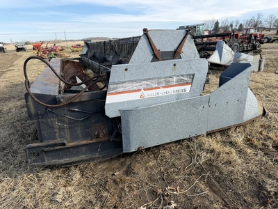 (1) make and model unknown 20' foot grain head, S/N N6-01012, for parts or repair only, working cond...