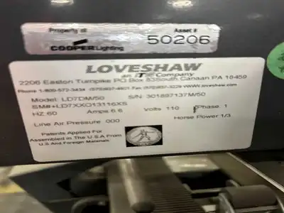 USED LOVESHAW LD7DM/50