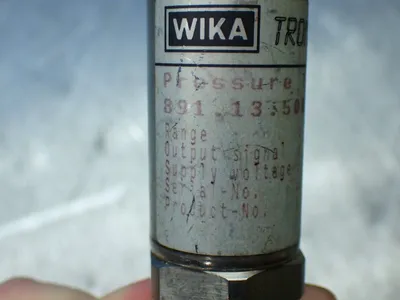 Used WIKA 891.13.500 Pressure Transmitters Ohio US | HGR 24 #1149418