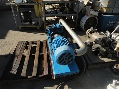 Pump, Vacuum, Liquid Ring, Travaini, 1", Single Stage #S741619