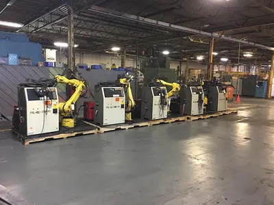 Used 2005 FANUC ARC MATE 120IB Robots Michigan US | Harbor Machinery Inc. #1283273