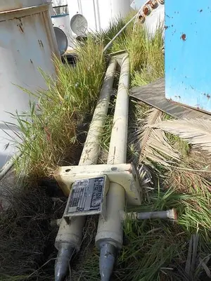 Heat Exchanger, Shell & Tube, C/st, S/st, 100 PSI, Bas-Tex #S742219