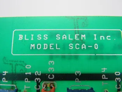 Bliss-Salem SCA-0 Signal Conditioning Card Circuit Board